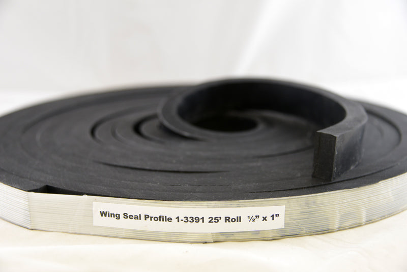 3391 Wing Seal Profile 25 foot Roll
